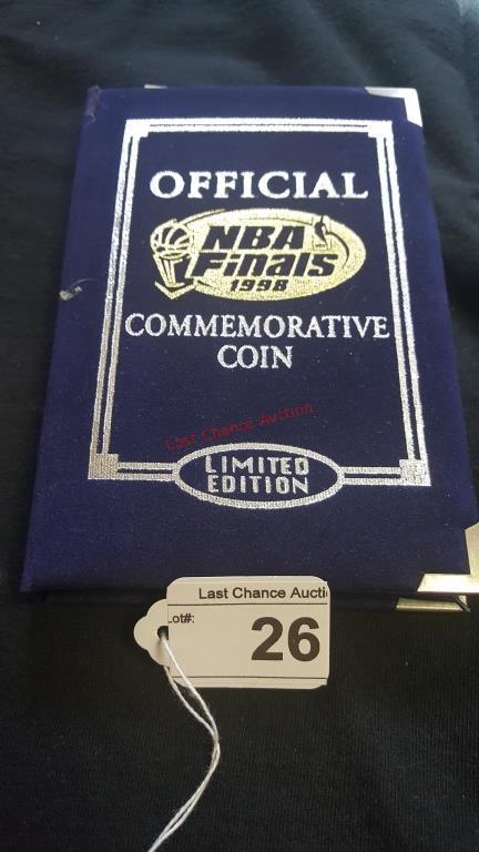 1998 NBA Finals Coin