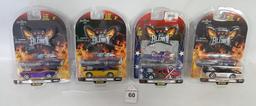 (4) 1BADDRIDE BLOWN Dodges 1:64 (NIB )