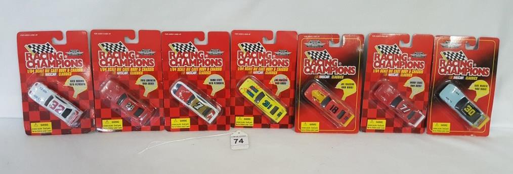 (7) Racing Champions 1:64 Stock Cars (NIB )