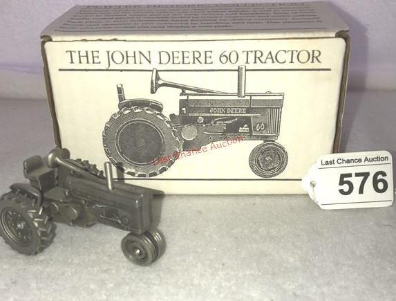 John Deere "60" Tractor "Pewter"