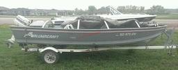 1994 Alumacraft Boat Co Open & 1993 Trailer