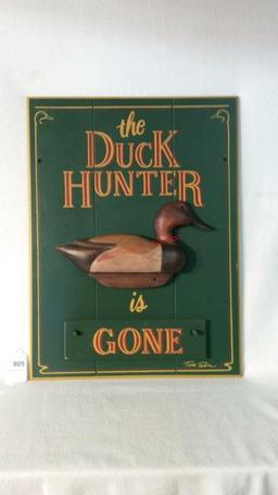 Duck Hunting Home Sign