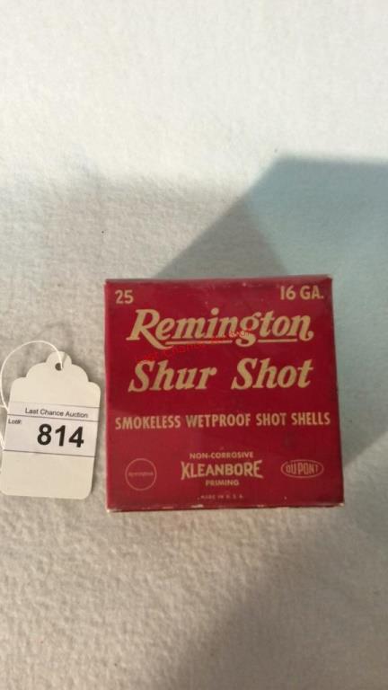 Remington Shur Shot  Full Box 16ga