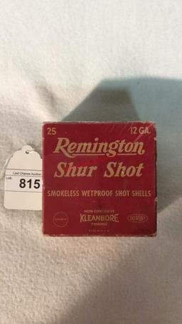 Remington Shur Shot Full Box 12ga