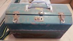 Vintage Tackle Boxes and Reels