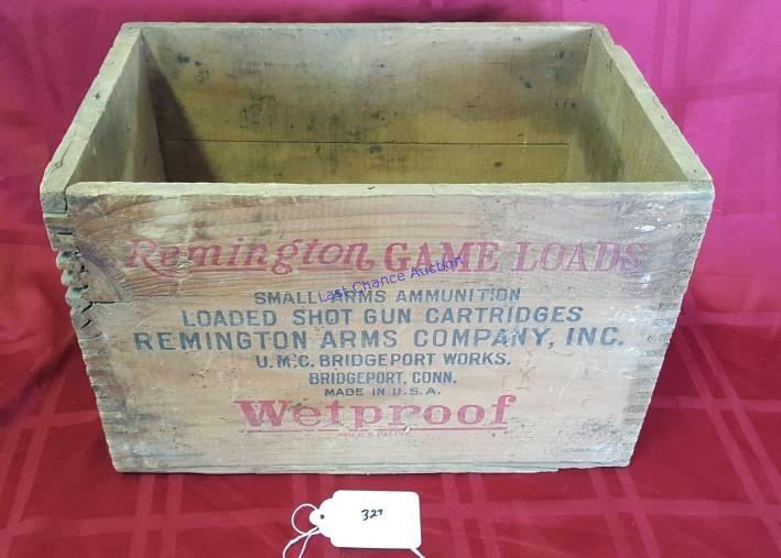 Remington Wooden Crate