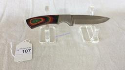 NWTF Bowie Knife W/ Sheath