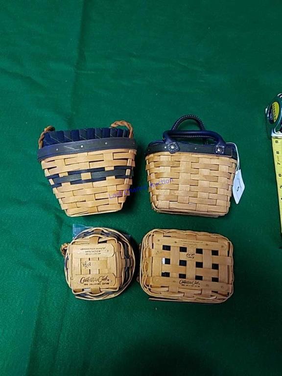 Set of 4 Longaberger Renewal Basket