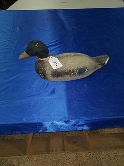 Mallard Drake with original Paint Decoy