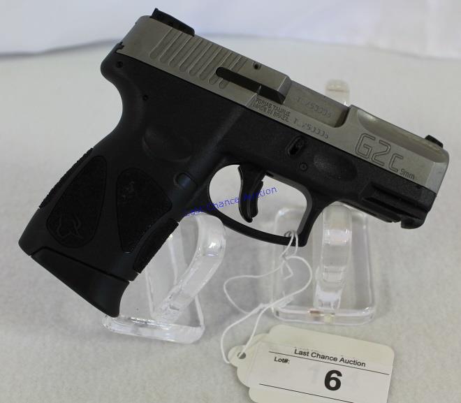 Taurus G2C 9mm Pistol Used