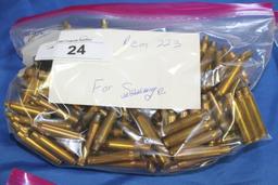 2.5lb of .223 Savage Brass