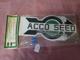 ACCO Seeds Windvane Sign