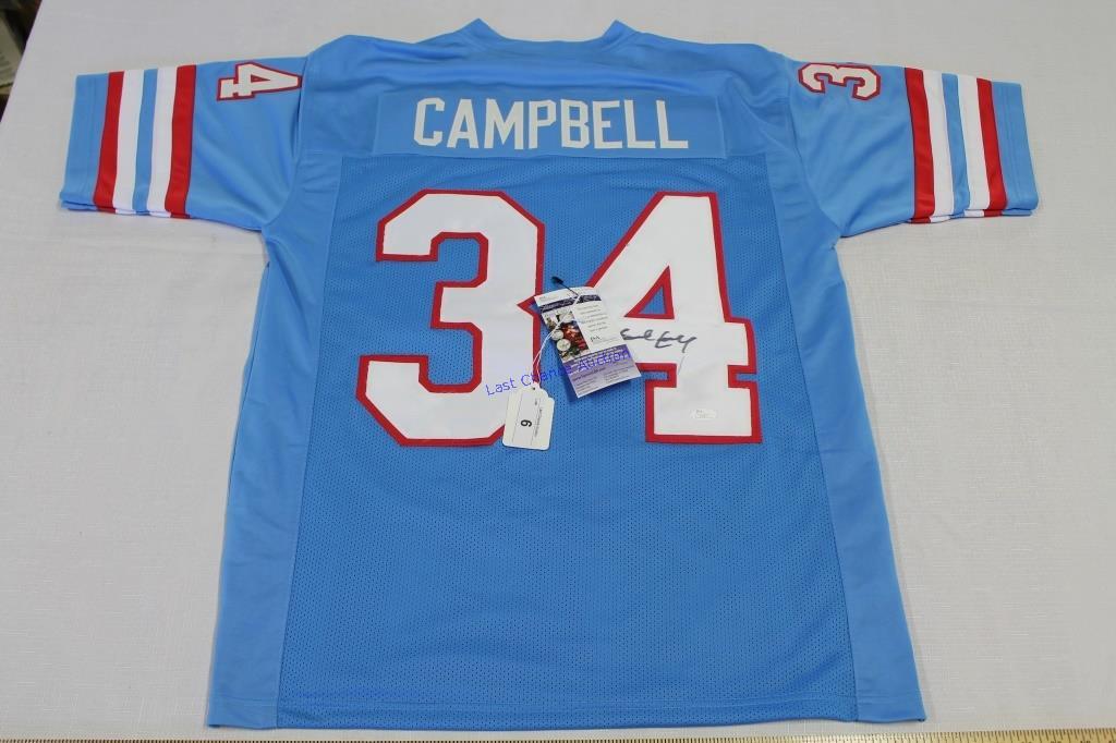 Earl Campbell Autographed Jersey
