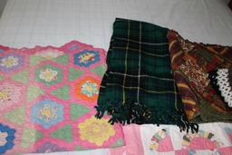 7 Hand Made  Blankets