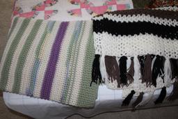 7 Hand Made  Blankets