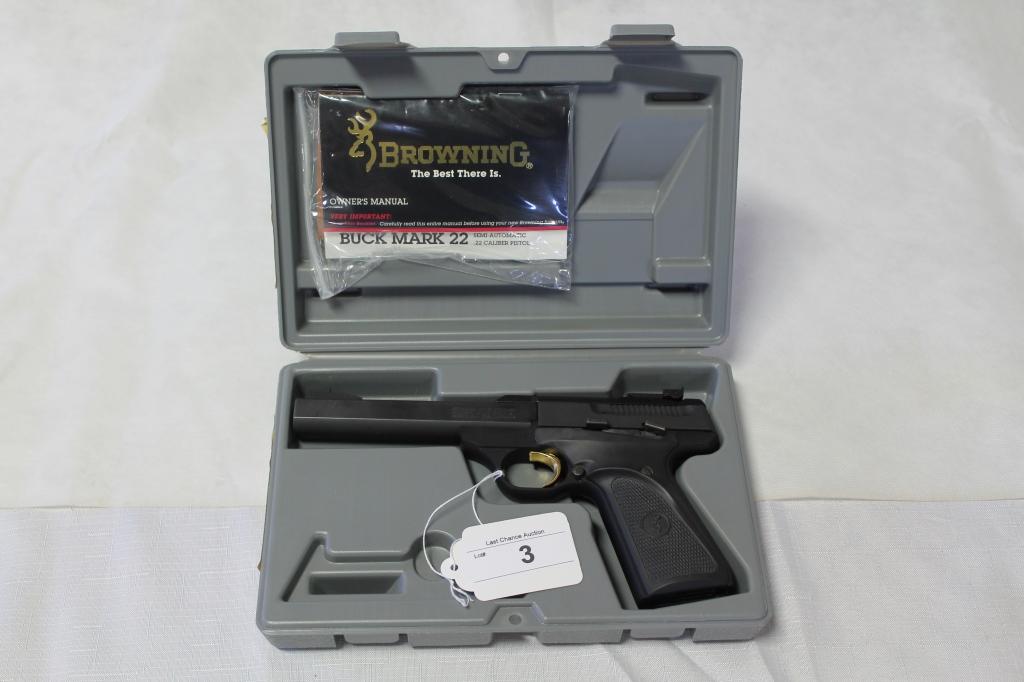 Browning Buckmark .22lr Pistol Used/LNIB