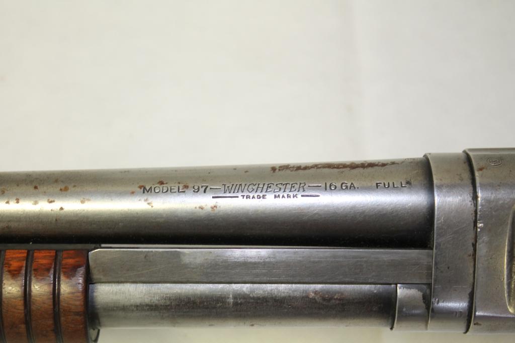 Winchester 97 16ga Shotgun Used