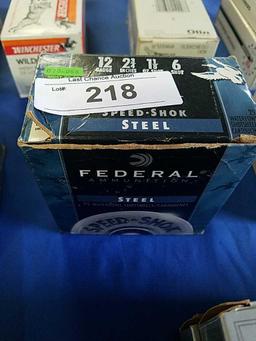 25ct Federal 2 3/4 6shot 12ga Steel