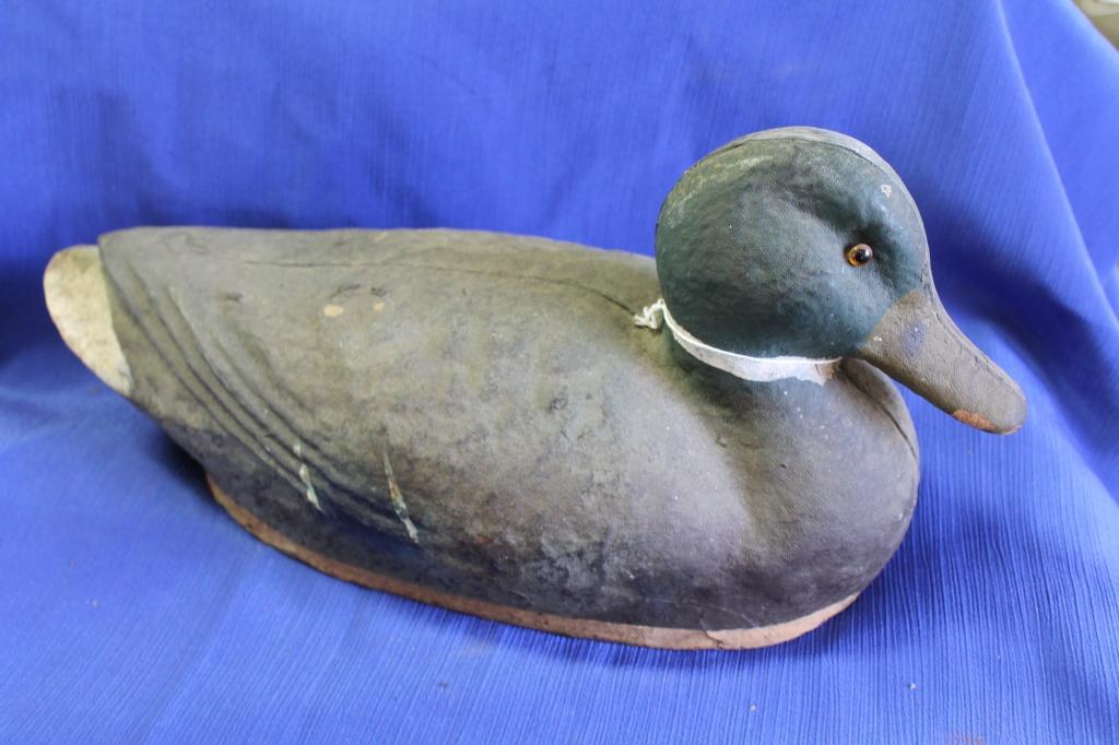 Carry Lite Mallard Drake Wood Bottom 1940s