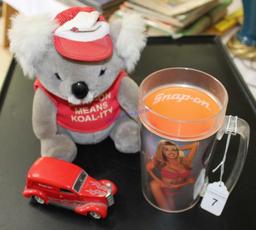 Snap On Tools Mug,Koala, and Panel Wagon