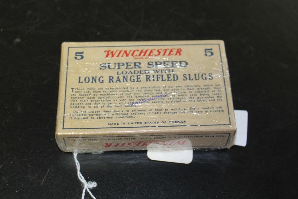 Vintage Winchester Super Speed 12ga Slugs