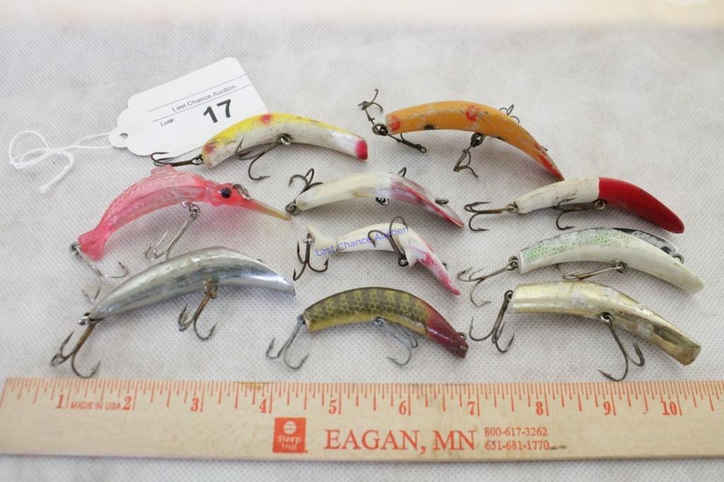 Lot of Various Flatfish Lures