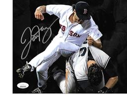 Joe Kelly Boston Red Sox Autographed 8x10 Fight Photo w/JSA W coa