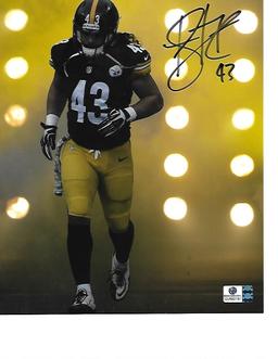 Troy Polamalu Pittsburgh Steelers Autographed 8x10 Photo w/GA coa
