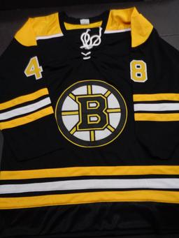 Matt Grzelcyk Boston Bruins Autographed Custom Home Black Style Jersey w/JSA W coa