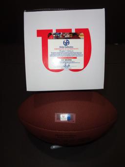 Andrew Luck Indanapolis Colts Autographed Wilson Football w/GA coa