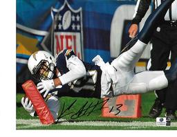 Keenan Allen Los Angeles Chargers Autographed 8x10 Pylon Photo w/GA coa