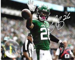 LeVeon Bell New York Jets Autographed 8x10 Photo w/GA coa