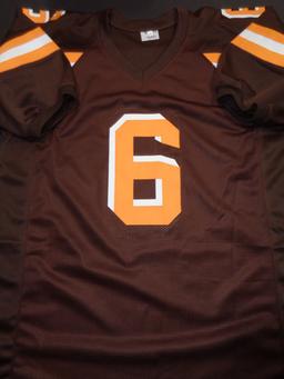 Baker Mayfield Cleveland Browns Autographed Custom Brown Style Jersey w/GA coa