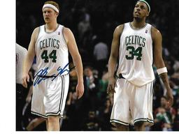 Brian Scalabrine Boston Celtics Autographed 8x10 w/Paul Pierce Photo w/ManCave coa
