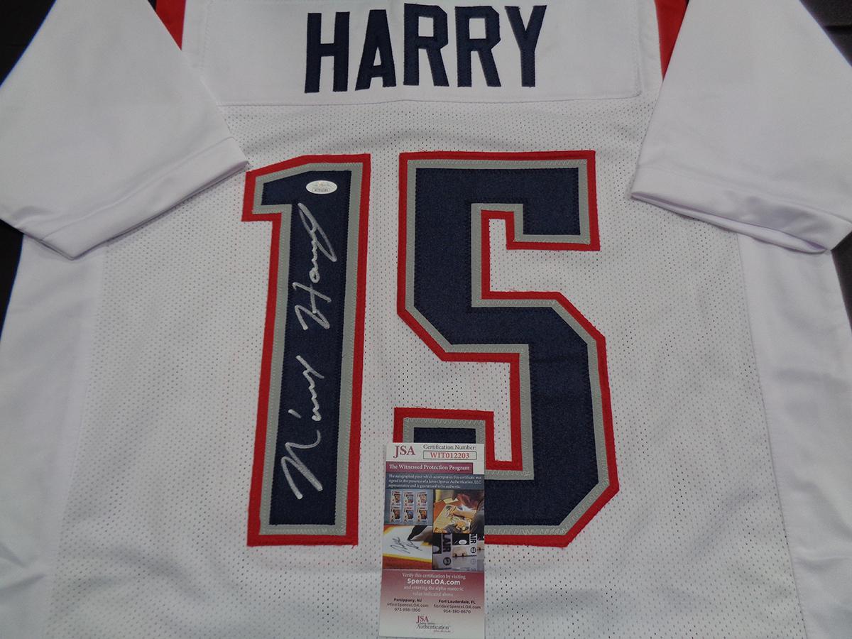 N'Keal Harry New England Patriots Autographed Custom 2020 White Style Jersey w/JSA W coa