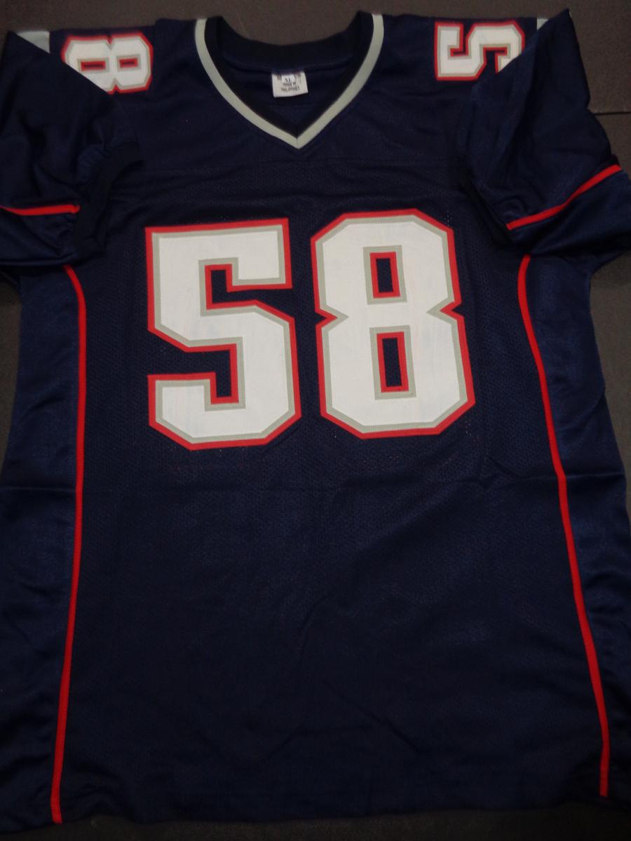 Jamie Collins New England Patriots Autographed Custom Football Jersey GA coa