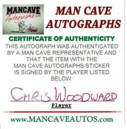 Chris Woodward New York Mets Autographed 8x10 Photo Mancave Authenticated coa