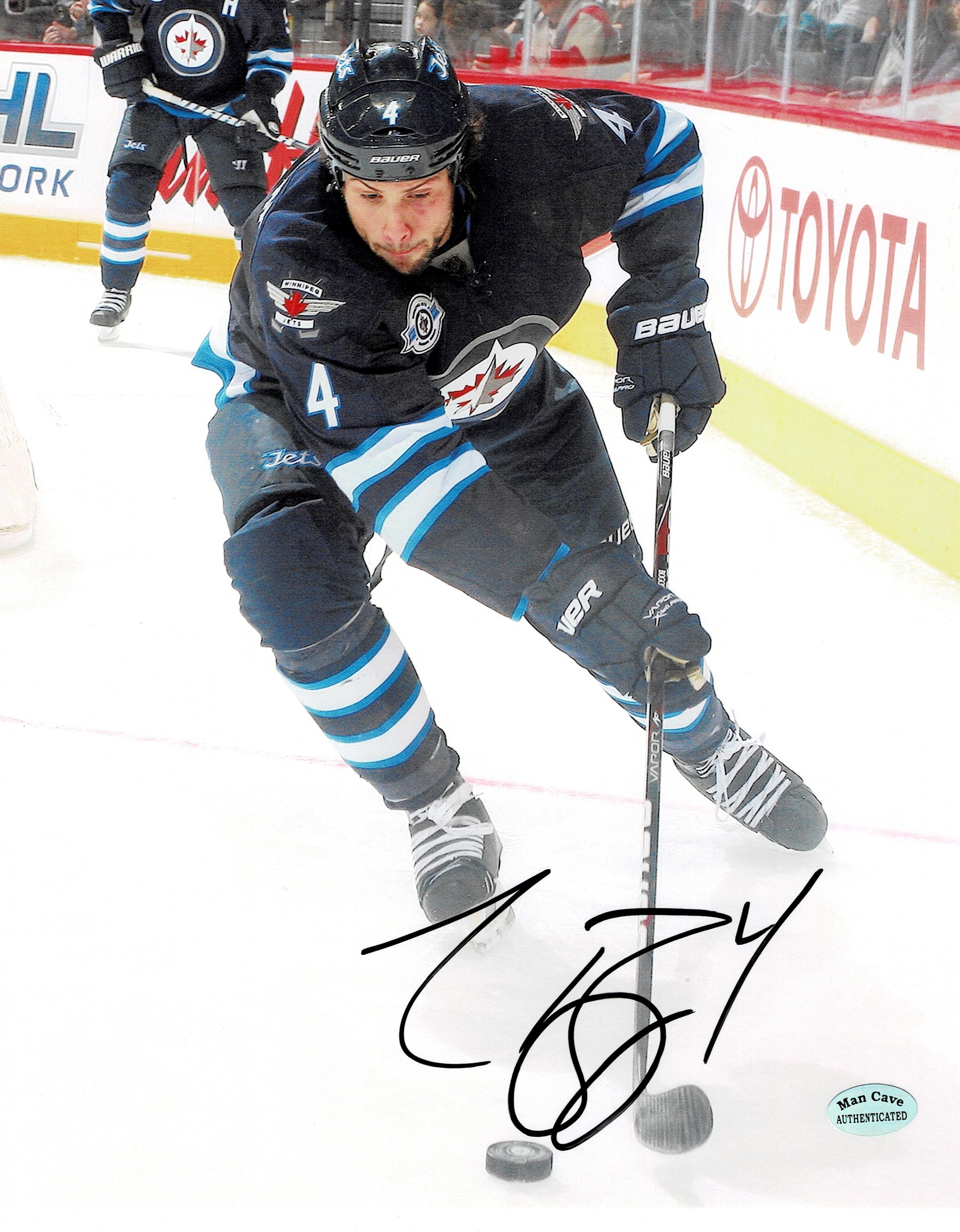 Zach Bogosian Winnipeg Jets Autographed 8x10 Photo Mancave Authenticated coa