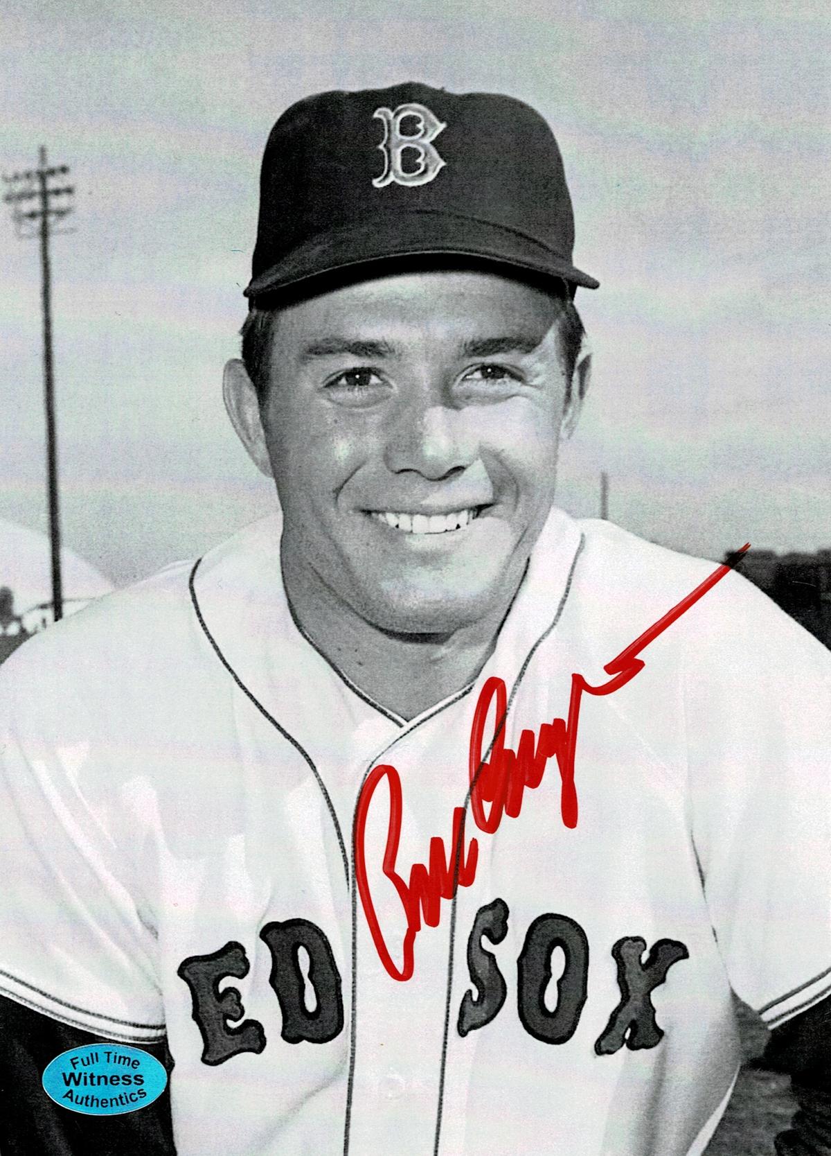Billy Conigliaro Boston Red Sox Autographed 4x6 Photo Full Time coa