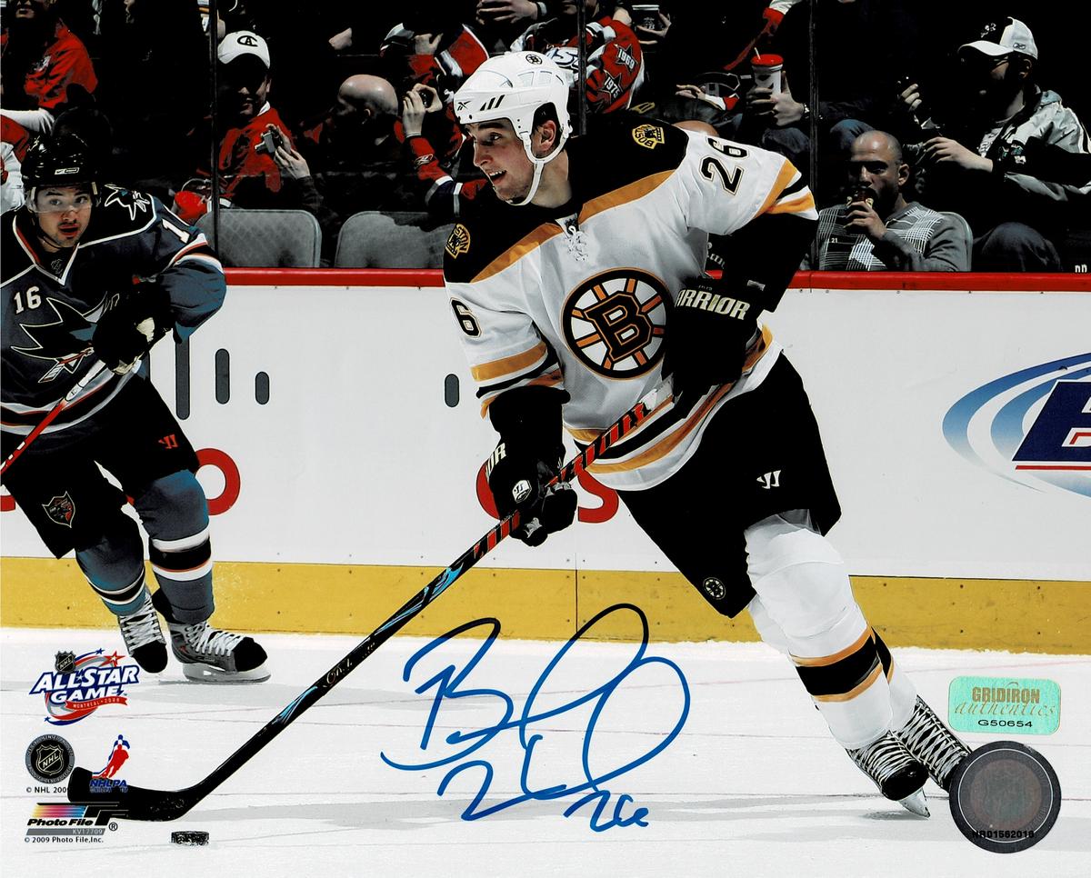 Blake Wheeler Boston Bruins Autographed 8x10 Photo New England Picture coa