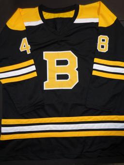 Matt Grzelcyk Boston Bruins Autographed Custom Hockey Jersey JSA W coa