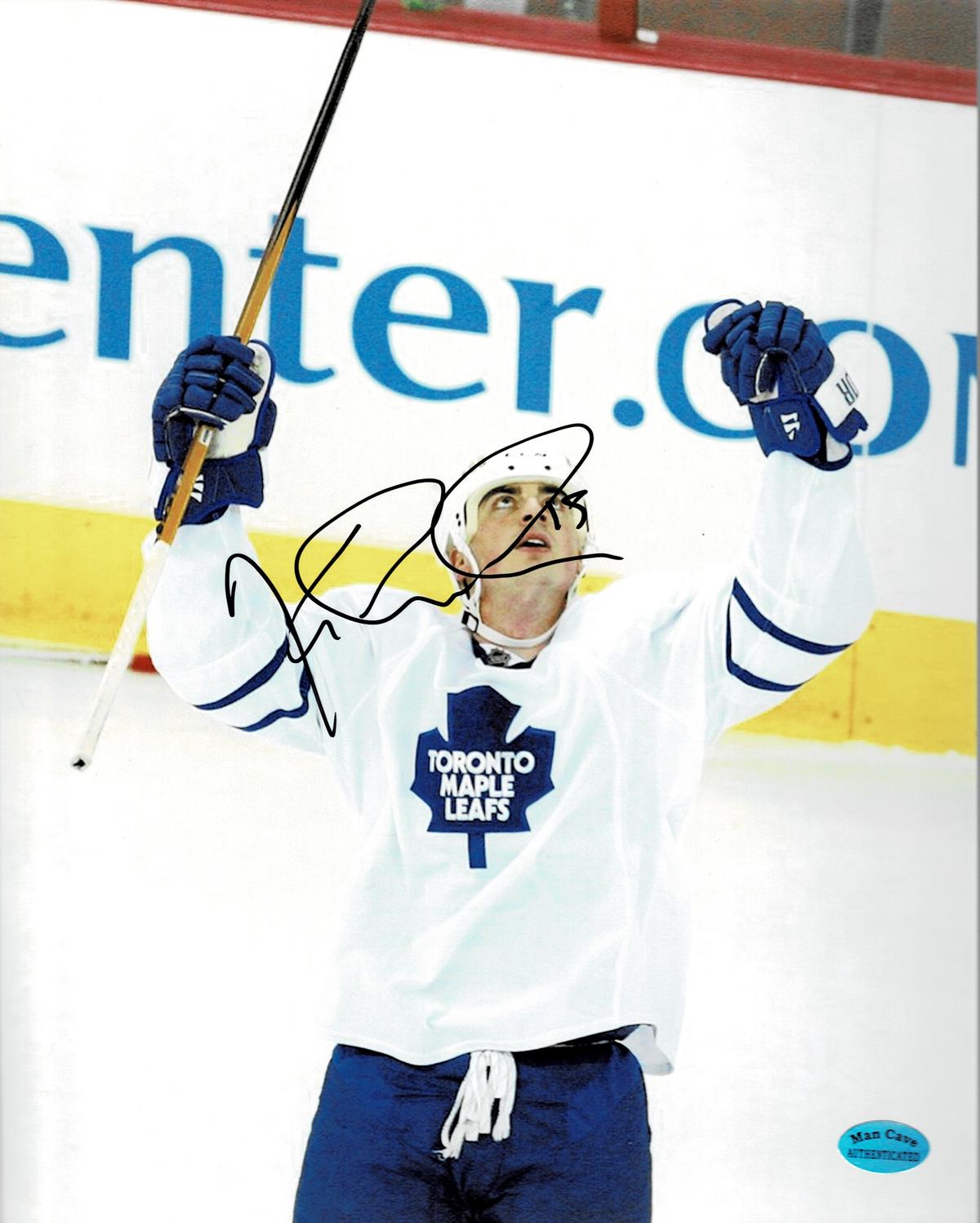 Tomas Kaberle Toronto Maple Leafs Autographed 8x10 Photo Mancave Authenticated coa