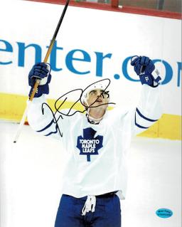 Tomas Kaberle Toronto Maple Leafs Autographed 8x10 Photo Mancave Authenticated coa