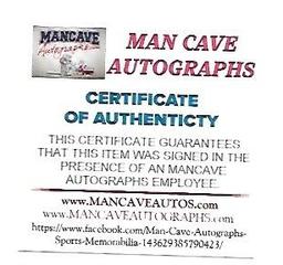 Luis Castillo San Diego Chargers Autographed 8x10 Photo Mancave coa