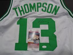 Tristan Thompson Boston Celtics Custom Basketball Style Jersey JSA W coa