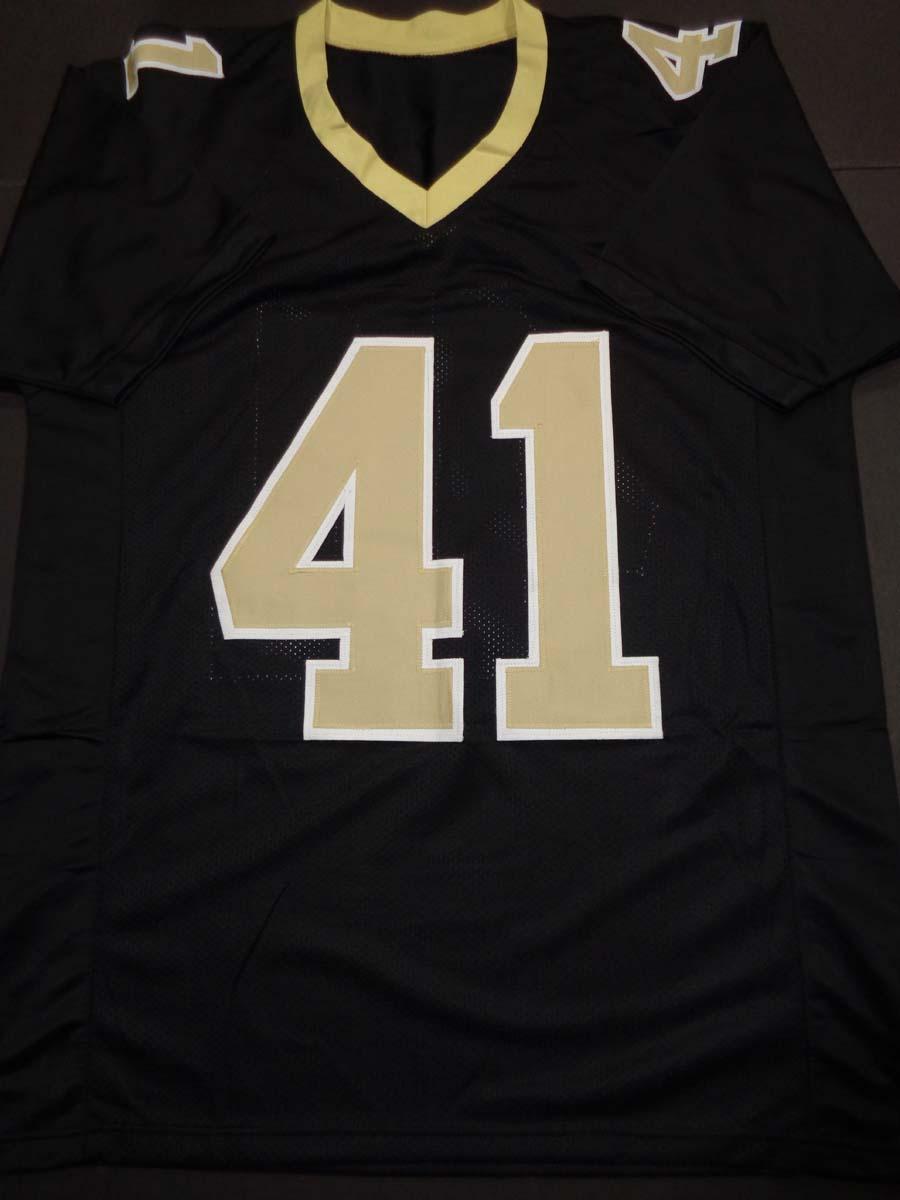 Alvin Kamara New Orleans Saints Autographed Custom Football Jersey GA coa