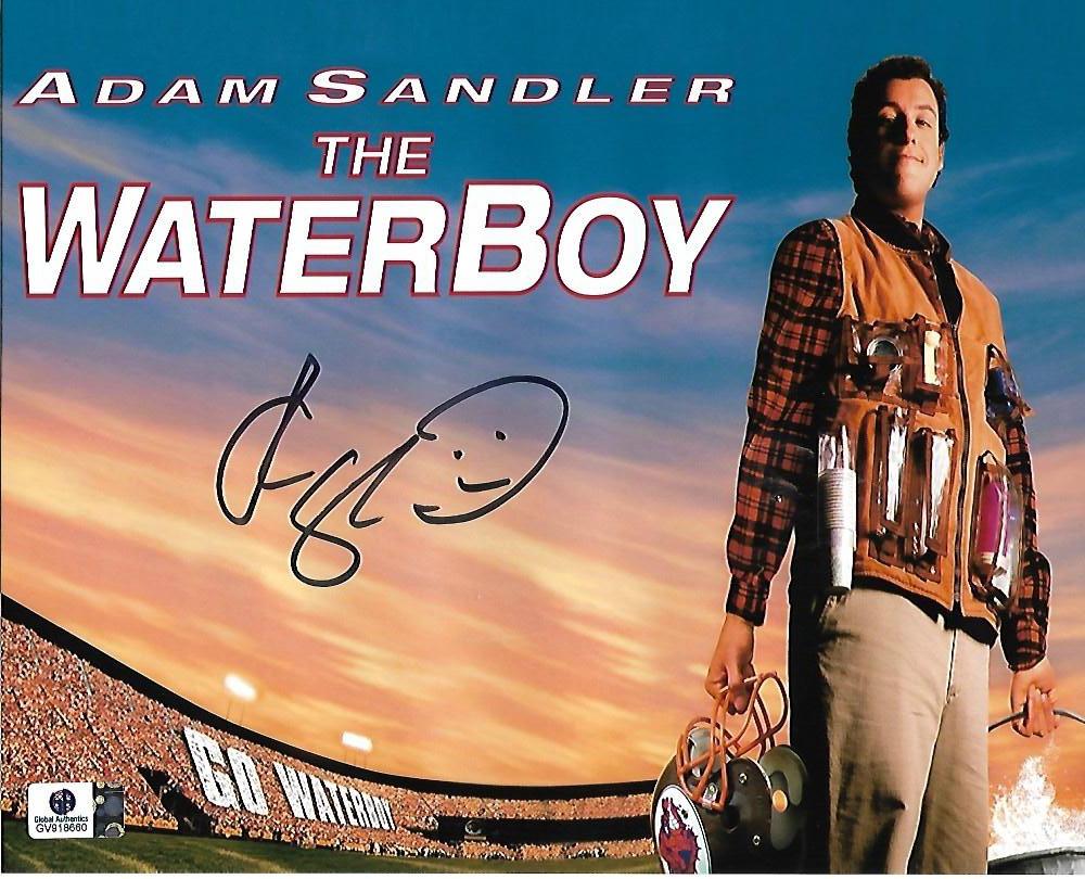 Adam Sandler The Waterboy Autographed 8x10 Photo GA coa