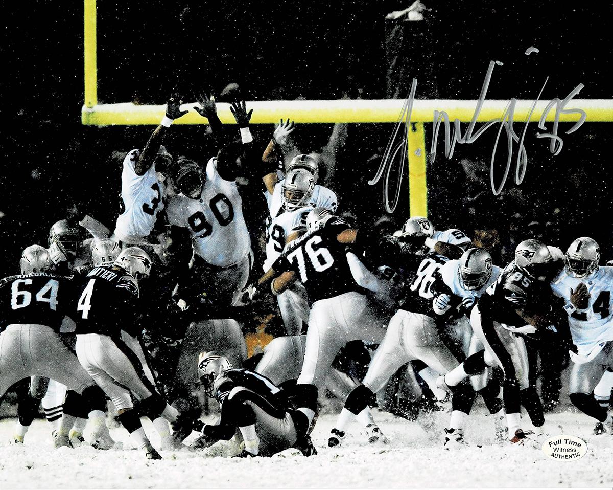 Jermaine Wiggins New England Patriots Autographed 8x10 Photo Full Time coa