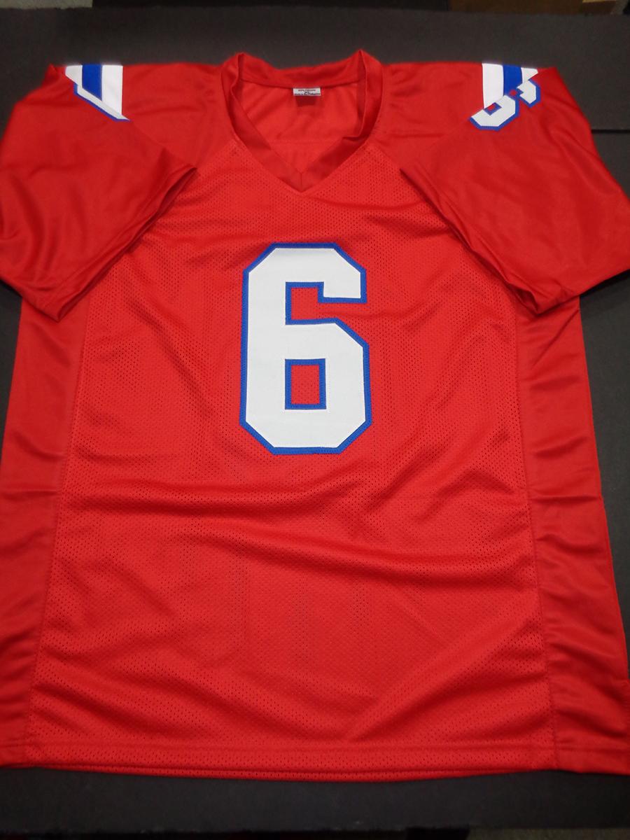 Nick Folk New England Patriots Autographed Custom Football Jersey JSA W coa