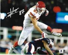 Travis Kelce Kansas City Chiefs Autographed 8x10 Photo GA coa